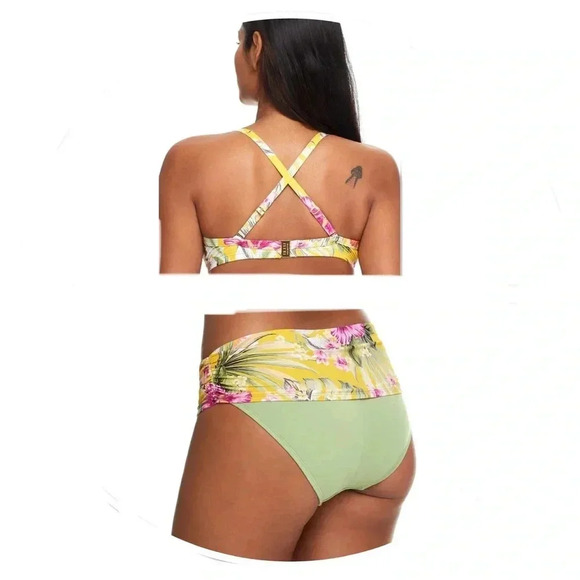 BLEU ROD BEATTIE Paradiso Tie-Front Bikini Top and Bikini Bottom - Picture 4 of 15